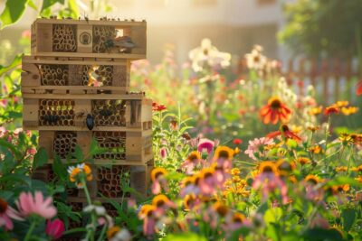 Créez votre propre sanctuaire écologique : comment construire un hôtel à insectes chez vous