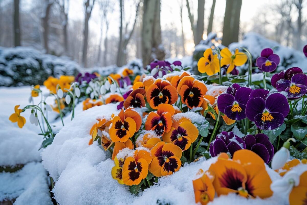 Découvrez les 6 fleurs résistantes au gel à planter dès novembre pour un jardin coloré tout l'hiver