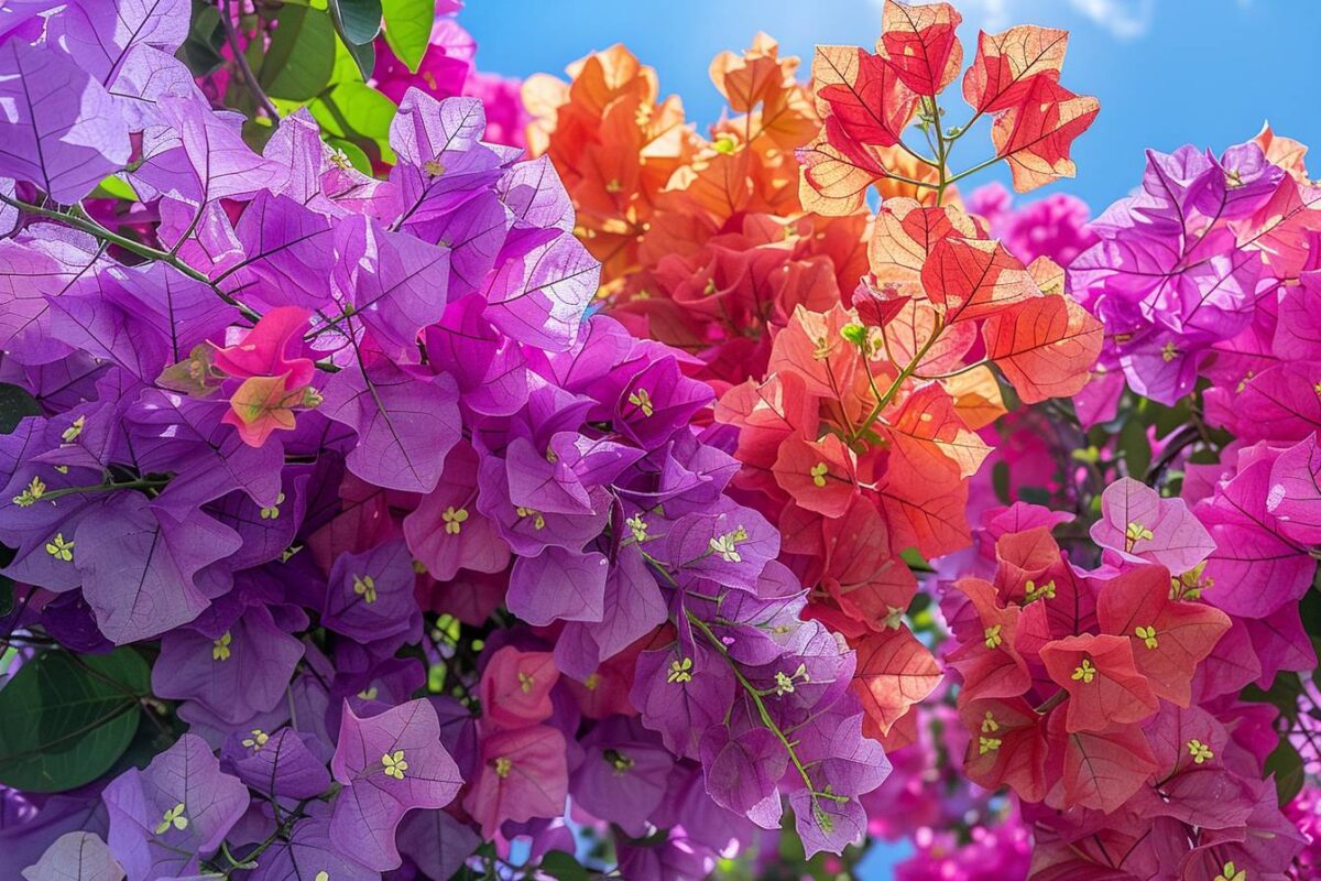 Les secrets pour une floraison spectaculaire de votre bougainvillier en mai : suivez ces conseils précieux