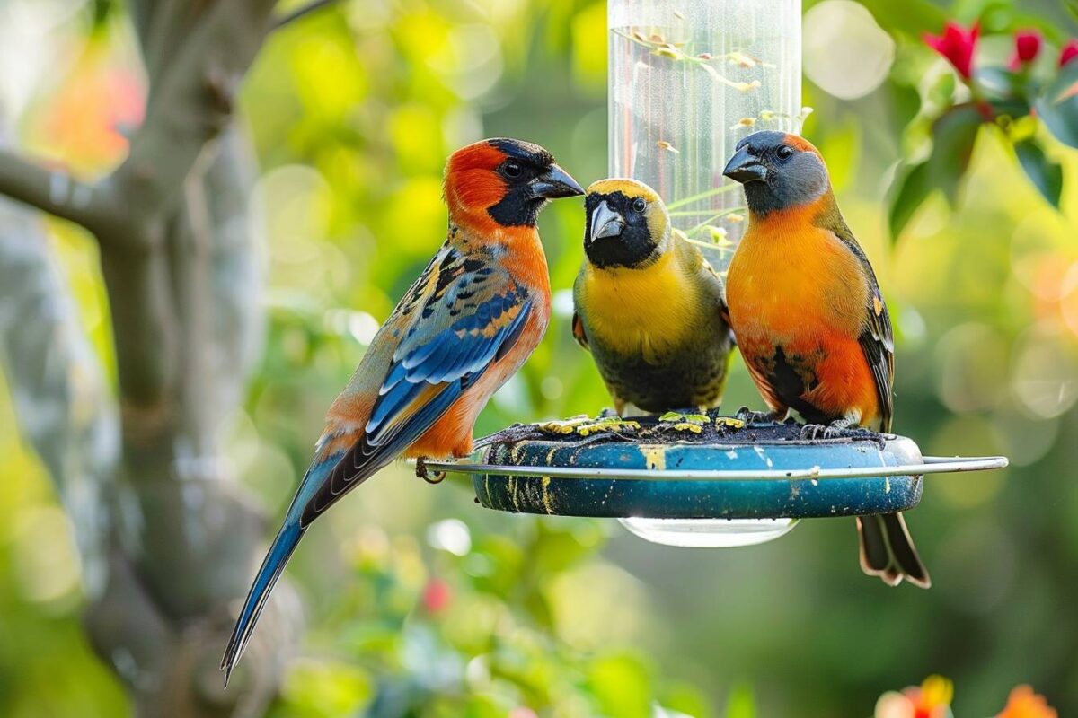 Les oiseaux à vos mangeoires : des visiteurs gourmands, mais sont-ils bénéfiques ou problématiques pour votre jardin ?